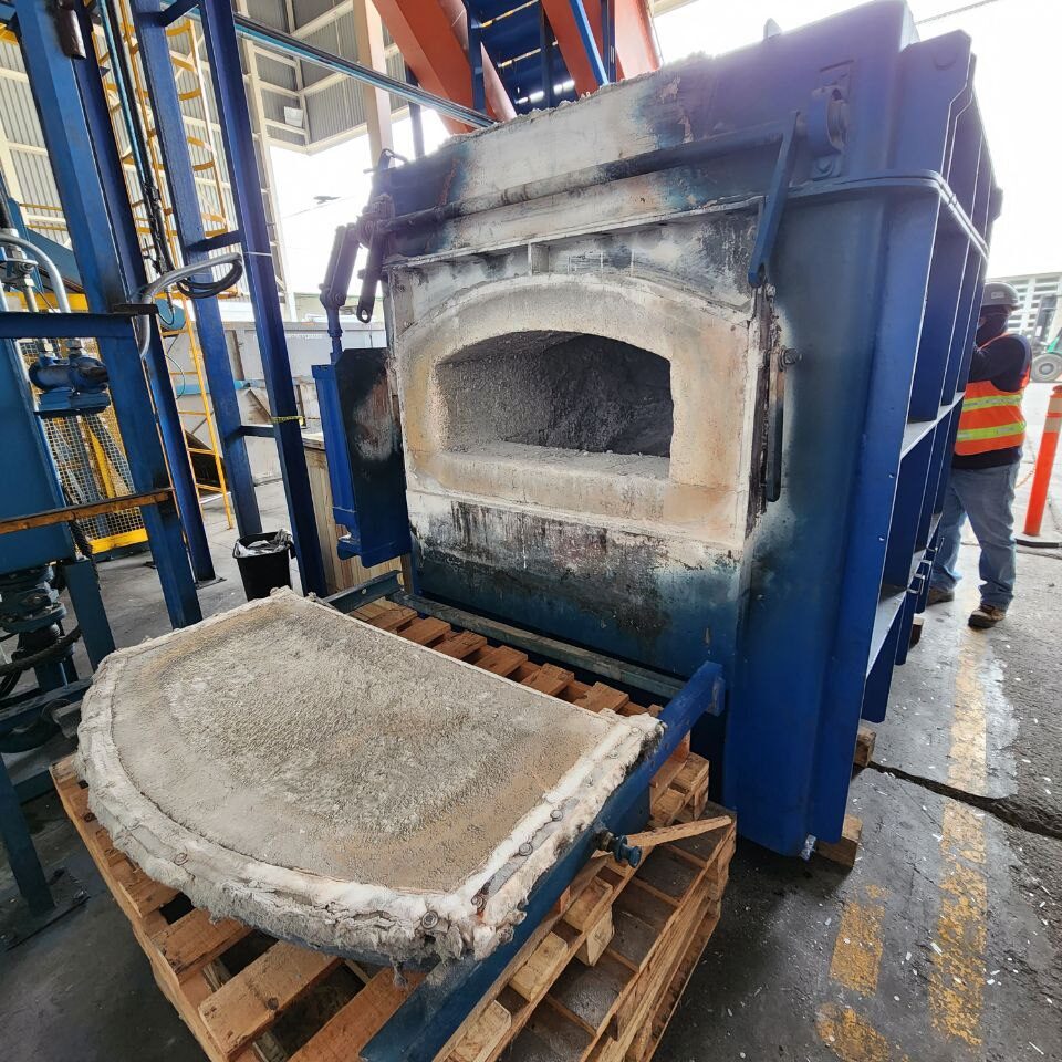 LPQ Industries, Servicio, Reparación de horno